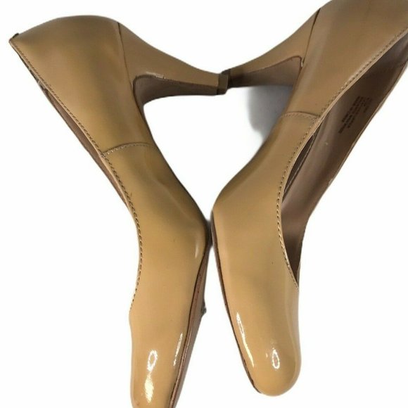 Steve Madden Ulltra 6.5M Womens Tan Patent Leather - Picture 5 of 8